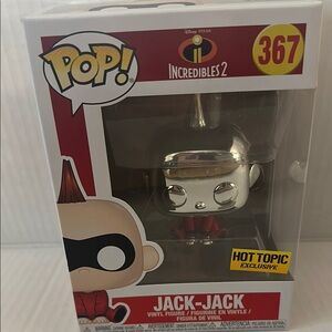 Funko Pop! Incredibles 2 Jack-Jack Silver  Hot Topic Exclusive